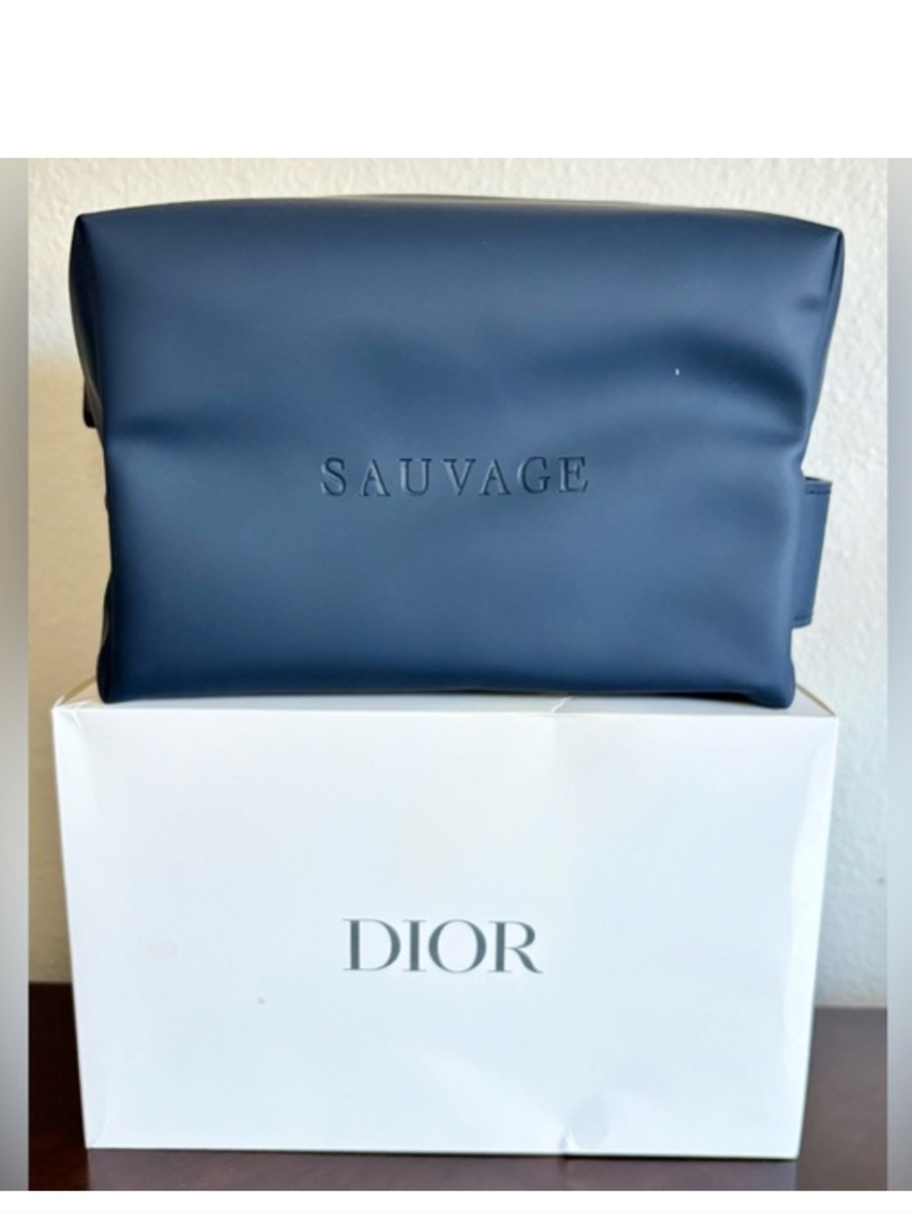Dior Sauvage Dopp Blue Toiletry Bag